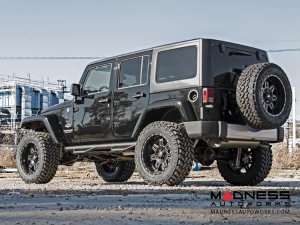 Jeep Wrangler JK Unlimited Suspension Lift Kit w/ Control Arm Drop & V2 Monotube - 3.5" Lift